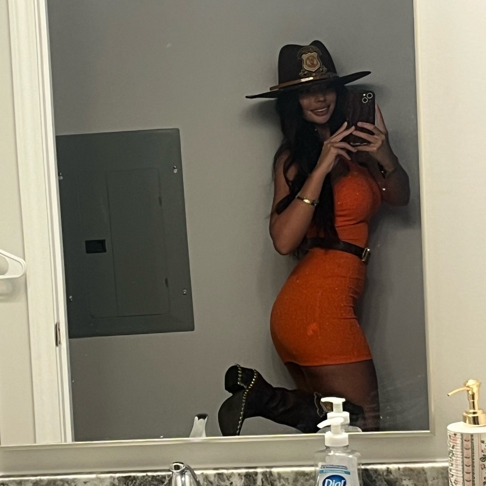 Orange Dress